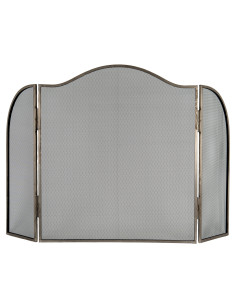 Hill Interiors Antiqued Silver Large  Fire Screen 24538 - Authentic Hill Interiors furniture directly from FastDaddy UK. Exclus