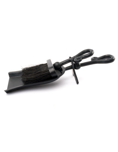 Hill Interiors Black Crook Handled Hearth Tidy 22506 - Authentic Hill Interiors furniture directly from FastDaddy UK. Exclusive