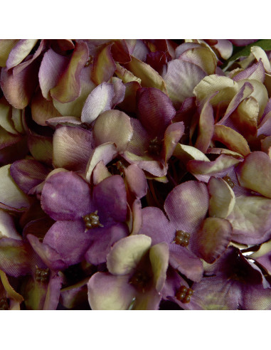 Full dimensions and specifications of Hill Interiors Autumn Burgundy Hydrangea 19066: Height 42.00cm, Width 18.00cm, perfect fo