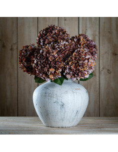 Full dimensions and specifications of Hill Interiors Autumn Coffee Hydrangea 19035: Height 42.00cm, Width 18.00cm, perfect for 2