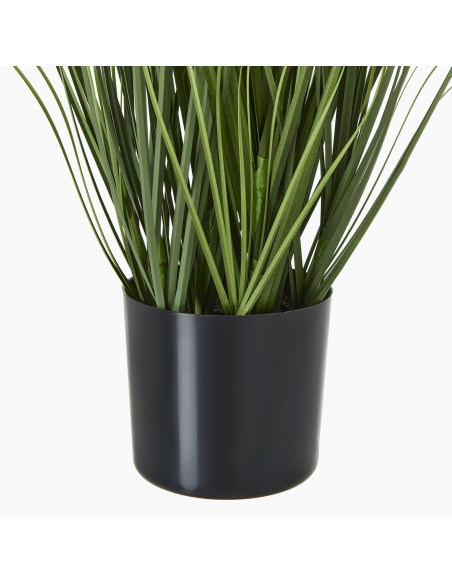High-quality metal and wood construction of Hill Interiors SKU 23718 Blue Agapanthus Plant In Pot, detailed view for UK custome