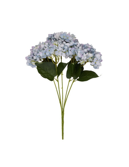 High-quality metal and wood construction of Hill Interiors SKU 22622 Blue Hydrangea Bunch, detailed view for UK customers.