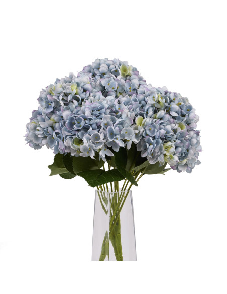 Full dimensions and specifications of Hill Interiors Blue Hydrangea Bunch 22622: Height 47.00cm, Width 23.00cm, perfect for you