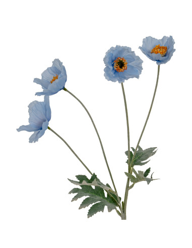 Hill Interiors Blue Papaver Oppy Spray 24552 - Authentic Hill Interiors furniture directly from FastDaddy UK. Exclusive collect