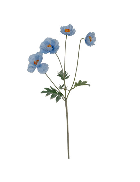 Buy Hill Interiors 24552 Blue Papaver Oppy Spray online in UK with fast delivery from FastDaddy UK, your furniture expert.