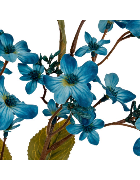 Affordable industrial style furniture Hill Interiors Blue Vernicia Fordii Spray 24414 for modern home decor, free shipping opti