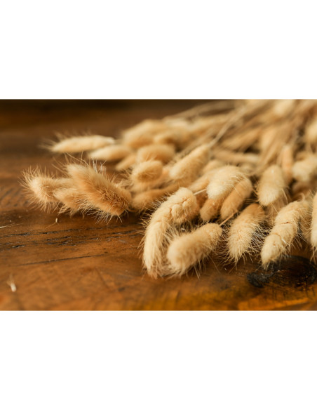 High-quality metal and wood construction of Hill Interiors SKU 22204 Bouquet Of Tall Bunny Tails, detailed view for UK customer