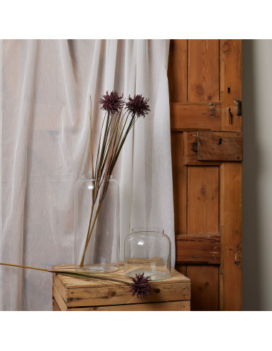 Affordable industrial style furniture Hill Interiors Burgundy Aster Spider Chrysanthemum Stem 22743 for modern home decor, free