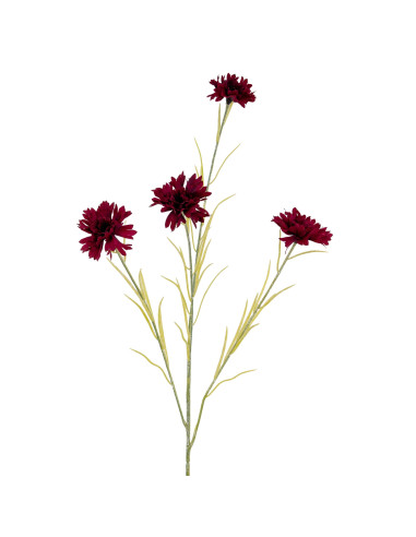 Hill Interiors Burgundy Cornflower Stem 24555 - Authentic Hill Interiors furniture directly from FastDaddy UK. Exclusive collec