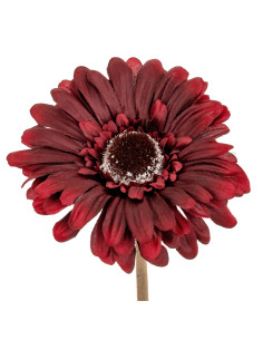 Buy Hill Interiors 24423 Burgundy Gerbera Stem online in UK with fast delivery from FastDaddy UK, your furniture expert. 2