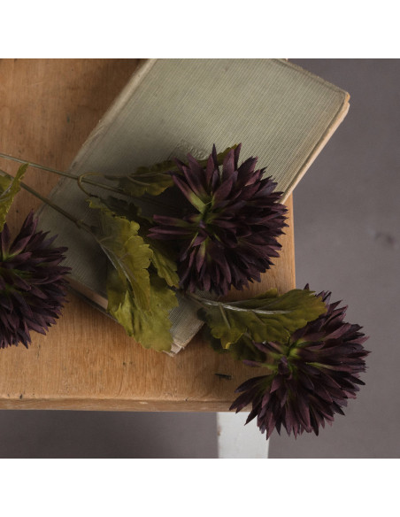 Affordable industrial style furniture Hill Interiors Chocolate Chrysanthemum 19574 for modern home decor, free shipping options