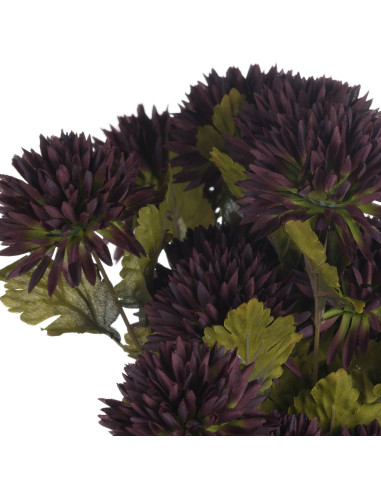 Full dimensions and specifications of Hill Interiors Chocolate Chrysanthemum 19574: Height 45.00cm, Width 20.00cm, perfect for