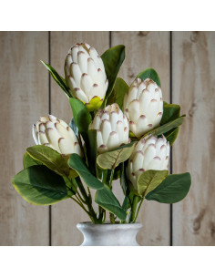 Hill Interiors Closed White Protea 20484 - Authentic Hill Interiors furniture directly from FastDaddy UK. Exclusive collection