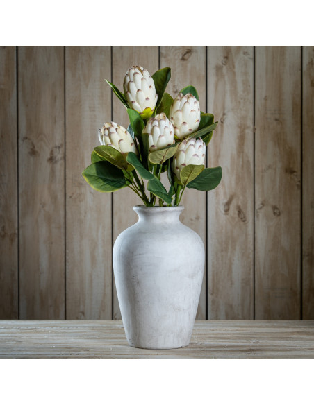 Buy Hill Interiors 20484 Closed White Protea online in UK with fast delivery from FastDaddy UK, your furniture expert.