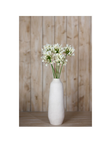 High-quality metal and wood construction of Hill Interiors SKU 23868 Cream Agapanthus Spray, detailed view for UK customers.