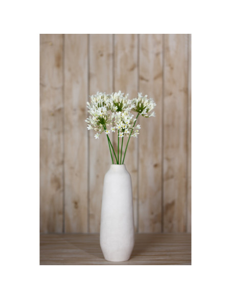 High-quality metal and wood construction of Hill Interiors SKU 23868 Cream Agapanthus Spray, detailed view for UK customers.