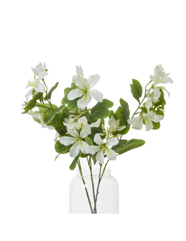 Affordable industrial style furniture Hill Interiors Cream Bauhinia Orchid Spray 23812 for modern home decor, free shipping opt