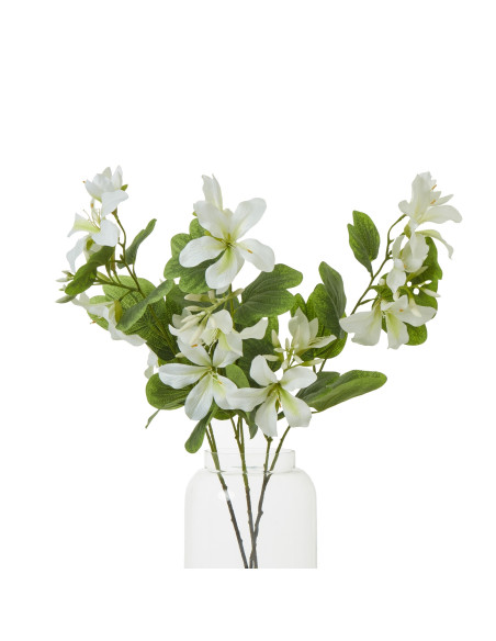 Affordable industrial style furniture Hill Interiors Cream Bauhinia Orchid Spray 23812 for modern home decor, free shipping opt