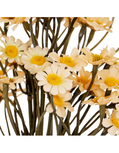 Affordable industrial style furniture Hill Interiors Cream Daisy Bunch 24428 for modern home decor, free shipping options and s