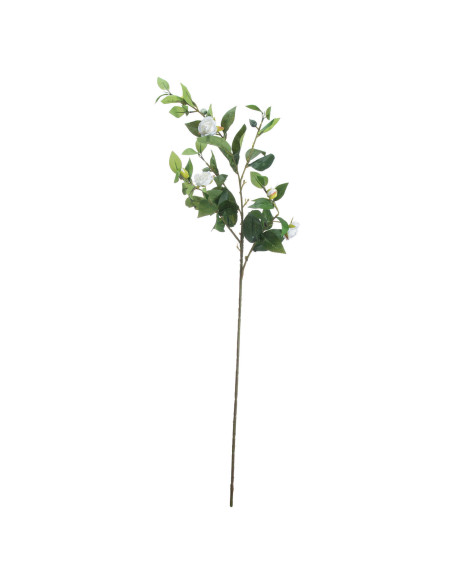 High-quality metal and wood construction of Hill Interiors SKU 20501 Cream Gardenia Stem, detailed view for UK customers.