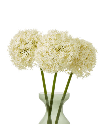 Affordable industrial style furniture Hill Interiors Cream Giant Allium Stem 23845 for modern home decor, free shipping options