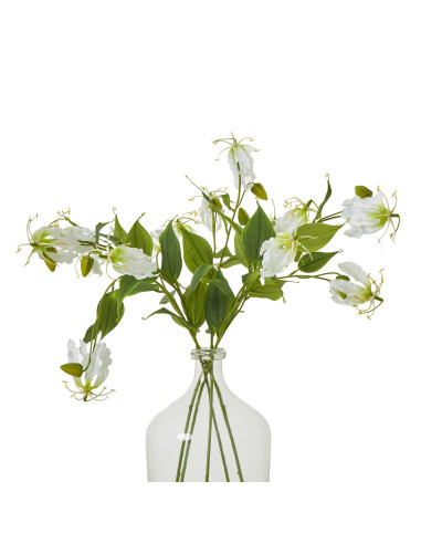 Affordable industrial style furniture Hill Interiors Cream Gloriosa Spray 23817 for modern home decor, free shipping options an