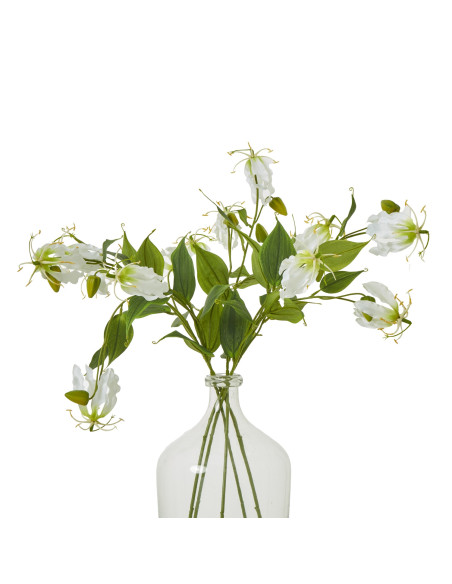 Affordable industrial style furniture Hill Interiors Cream Gloriosa Spray 23817 for modern home decor, free shipping options an