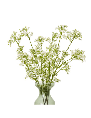 Affordable industrial style furniture Hill Interiors Cream Gypsophila Spray 23847 for modern home decor, free shipping options