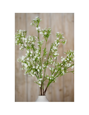 Full dimensions and specifications of Hill Interiors Cream Gypsophila Spray 23847: Height 106.00cm, Width 0.00cm, perfect for y