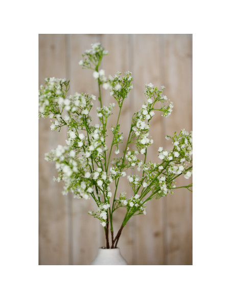 Full dimensions and specifications of Hill Interiors Cream Gypsophila Spray 23847: Height 106.00cm, Width 0.00cm, perfect for y