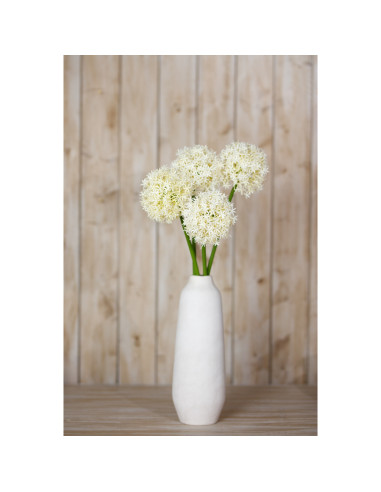 High-quality metal and wood construction of Hill Interiors SKU 23861 Cream Medium Allium Stem, detailed view for UK customers.