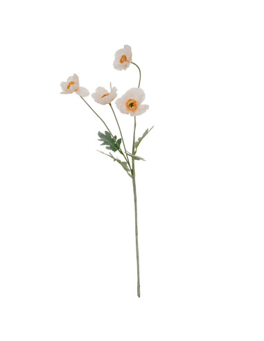 Buy Hill Interiors 24554 Cream Papaver Poppy Spray online in UK with fast delivery from FastDaddy UK, your furniture expert.