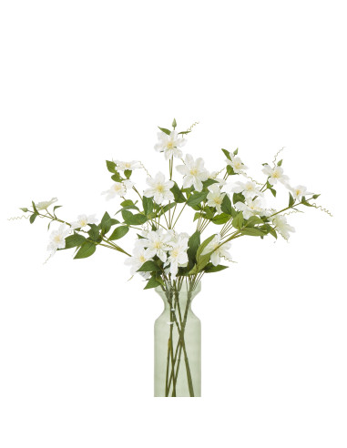 Affordable industrial style furniture Hill Interiors Cream Pearl Clematis Spray 23826 for modern home decor, free shipping opti
