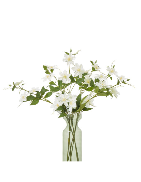 Affordable industrial style furniture Hill Interiors Cream Pearl Clematis Spray 23826 for modern home decor, free shipping opti