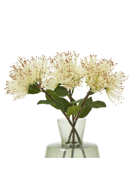 Affordable industrial style furniture Hill Interiors Cream Protea Nitida Stem 23821 for modern home decor, free shipping option