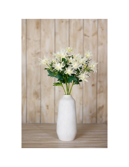 High-quality metal and wood construction of Hill Interiors SKU 23818 Cream Sea Holly Spray, detailed view for UK customers.