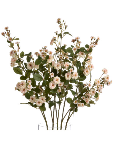 High-quality metal and wood construction of Hill Interiors SKU 19043 Cream Wild Meadow Rose, detailed view for UK customers.