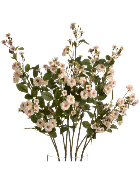 High-quality metal and wood construction of Hill Interiors SKU 19043 Cream Wild Meadow Rose, detailed view for UK customers.