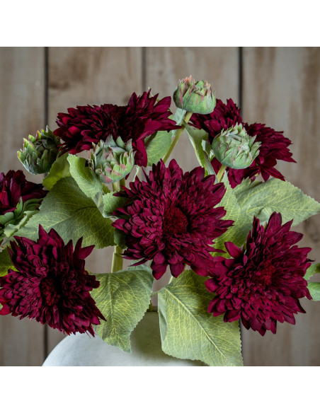 Hill Interiors Dahlia Burgundy Raven Stem 24403 - Authentic Hill Interiors furniture directly from FastDaddy UK. Exclusive coll