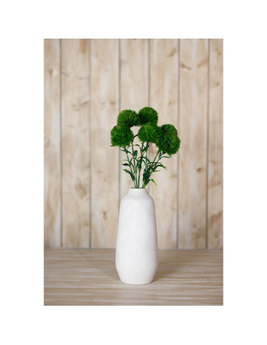 High-quality metal and wood construction of Hill Interiors SKU 23839 Dark Green Dianthus Stem, detailed view for UK customers.