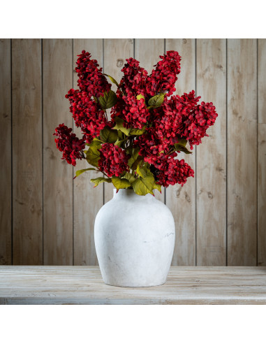 Buy Hill Interiors 24404 Dark Red Spear Hydrangea Spray online in UK with fast delivery from FastDaddy UK, your furniture exper
