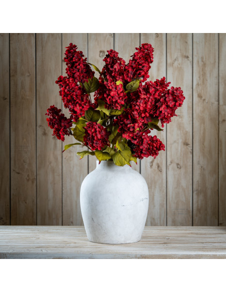Buy Hill Interiors 24404 Dark Red Spear Hydrangea Spray online in UK with fast delivery from FastDaddy UK, your furniture exper