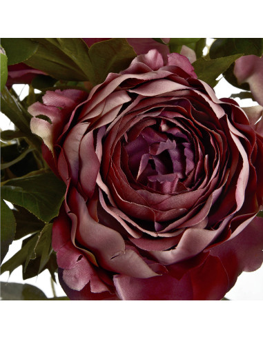 Full dimensions and specifications of Hill Interiors Dusty Pink Spray Rose Peony 19029: Height 50.00cm, Width 13.00cm, perfect