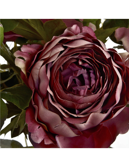 Full dimensions and specifications of Hill Interiors Dusty Pink Spray Rose Peony 19029: Height 50.00cm, Width 13.00cm, perfect