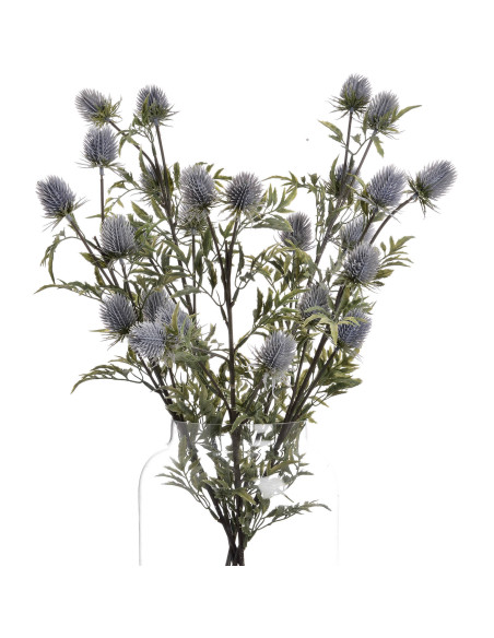High-quality metal and wood construction of Hill Interiors SKU 19056 Eryngium Thistle, detailed view for UK customers.