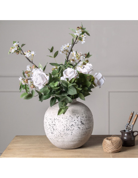 High-quality metal and wood construction of Hill Interiors SKU 20219 Eucalyptus Filler, detailed view for UK customers.