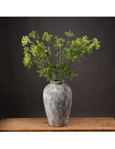 High-quality metal and wood construction of Hill Interiors SKU 19953 Faux Cow Parsley Ammi, detailed view for UK customers. 2