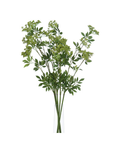 Affordable industrial style furniture Hill Interiors Faux Cow Parsley Ammi 19953 for modern home decor, free shipping options a