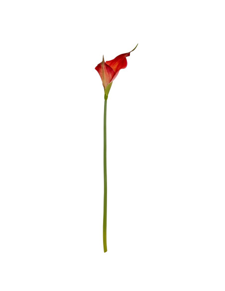 High-quality metal and wood construction of Hill Interiors SKU 24407 Fireball Calla Lily, detailed view for UK customers.