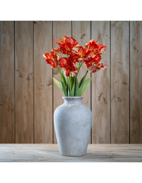 Buy Hill Interiors 24405 Flame Orange Parrot Tulip online in UK with fast delivery from FastDaddy UK, your furniture expert.